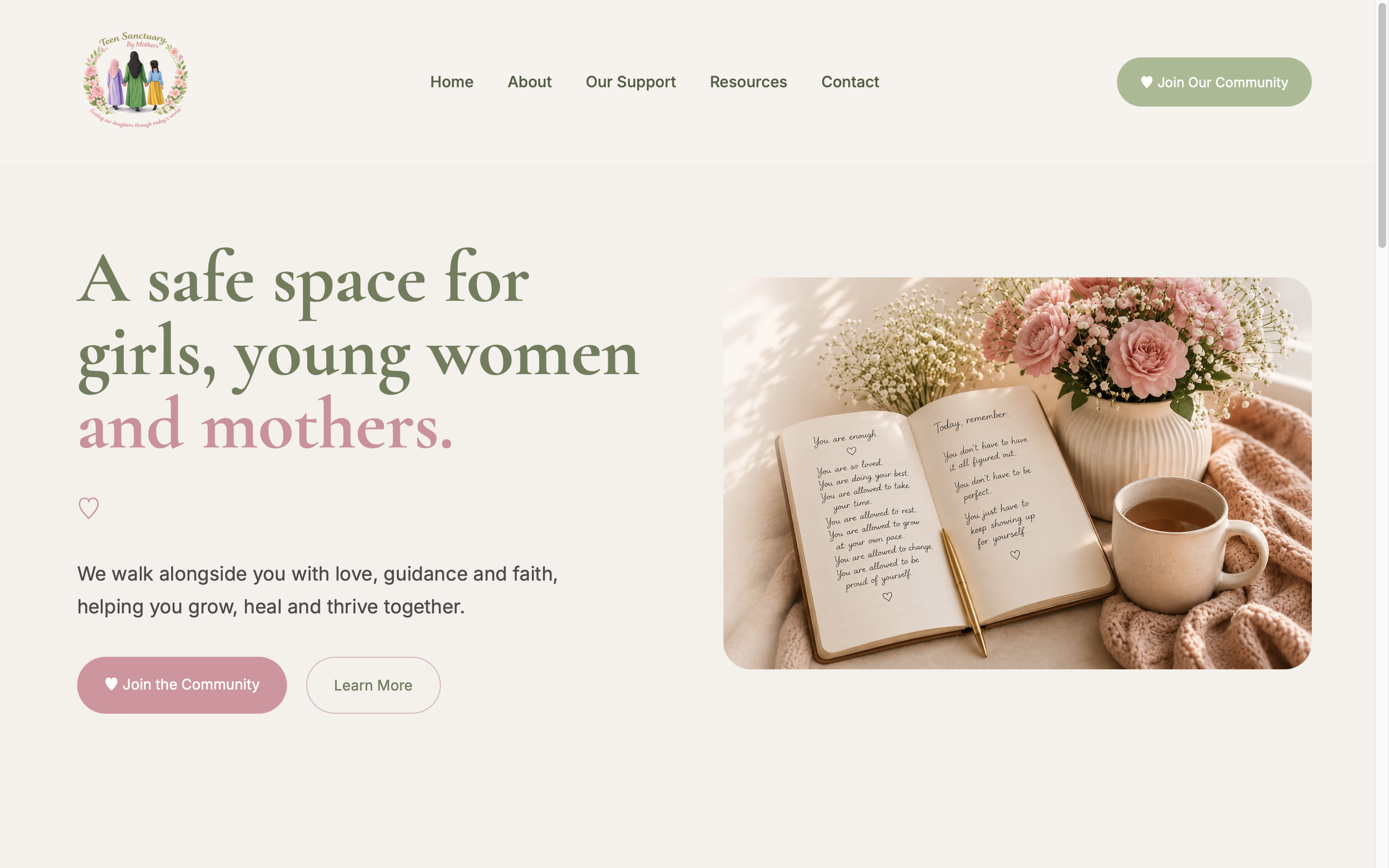 Teen Sanctuary by Mothers